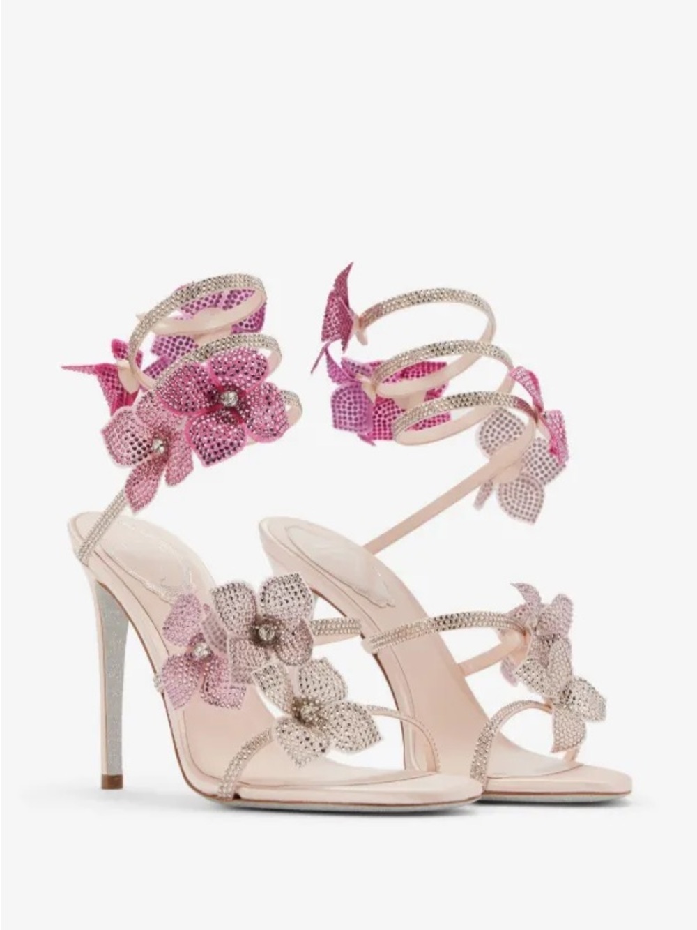 Rene Caovilla 105mm Floriane Sandals - Picture 3 of 4